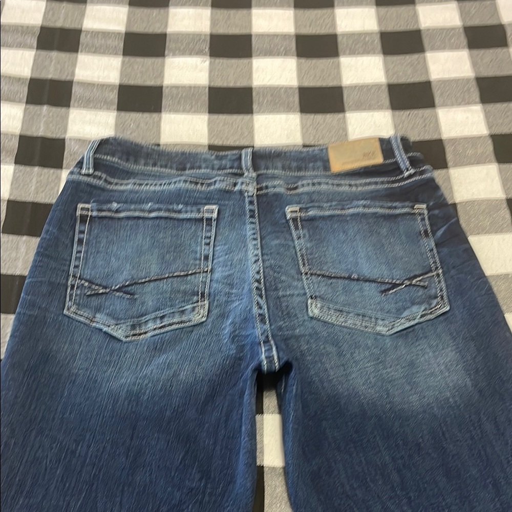 Buckle BKE Gabby Curvy Fit High Rise Capri Jeans Size 28 Stretch Dark